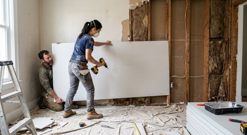 Bathroom Drywalling in Conroe, TX