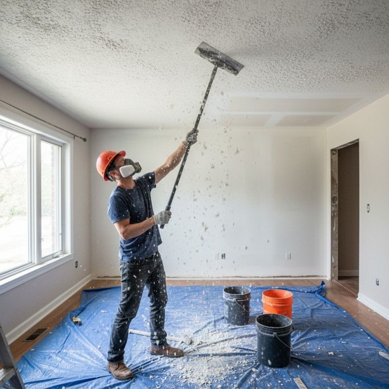 Ceiling Scraping in Olathe, KS