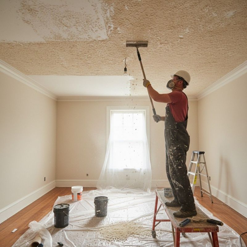 Ceiling Scraping in Overland Park, KS