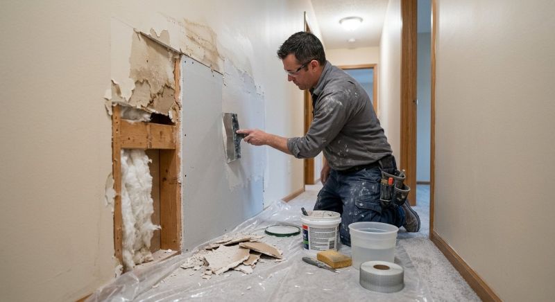 Ceiling Water Damage Repair in Kansas City, KS