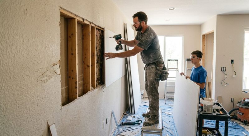 Drywall Service in Overland Park, KS