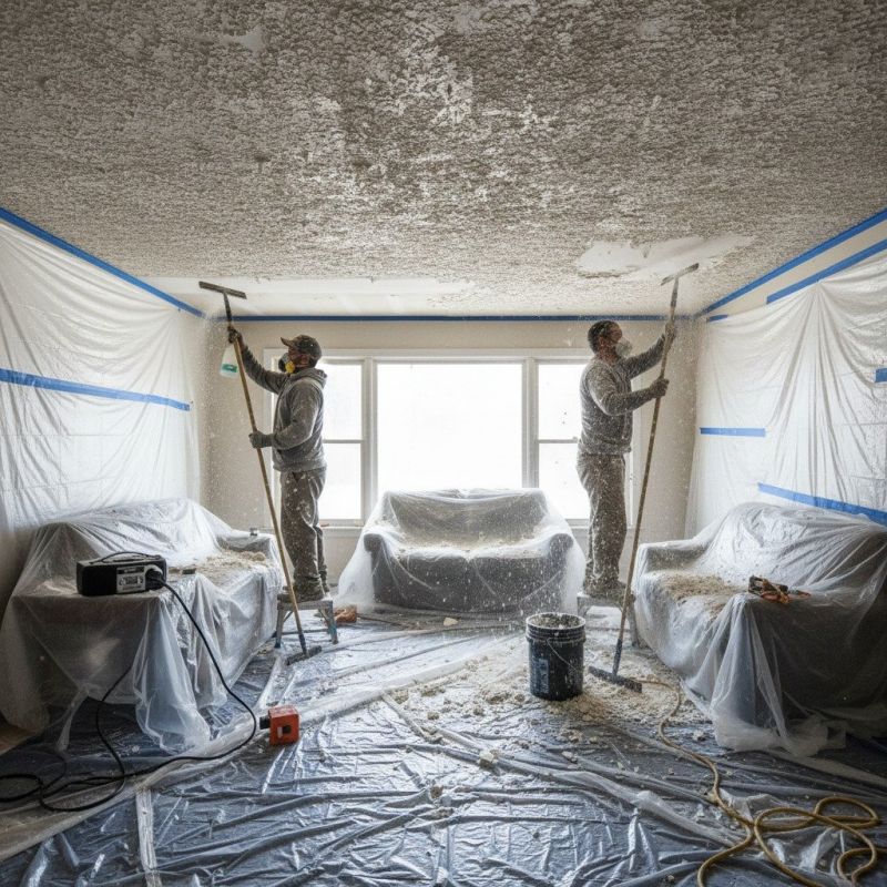 Textured Ceiling Removal in Temecula, CA