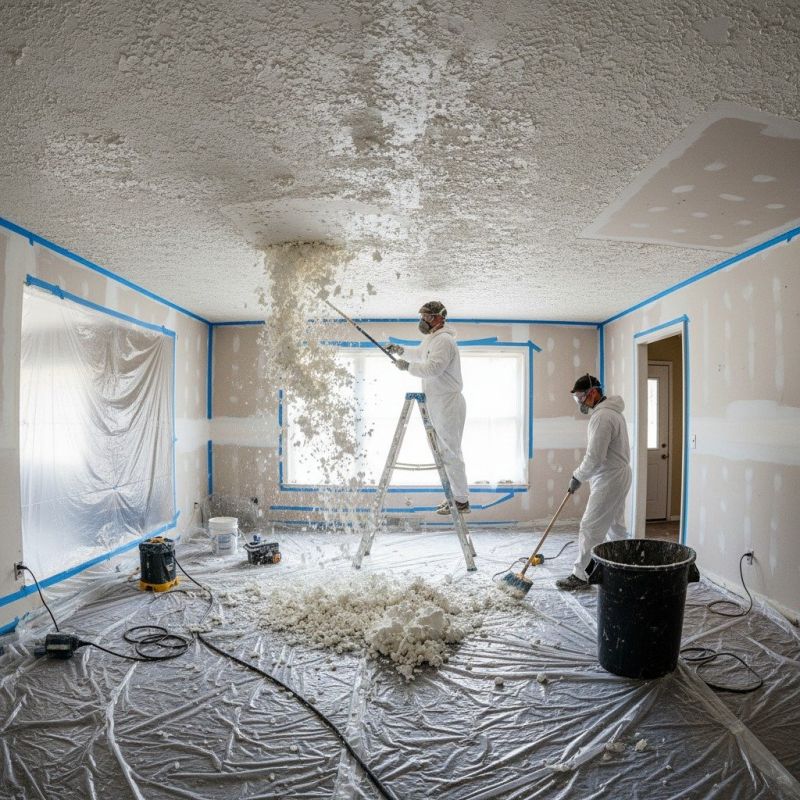 Swirl Ceiling Removal in Denver County, CO