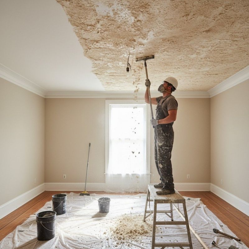 Textured Ceiling Scraping in Chandler, AZ